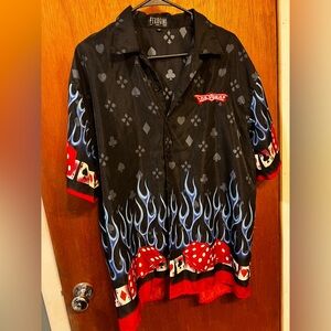 Ferugini brand vintageLas Vegas Themed Shirt